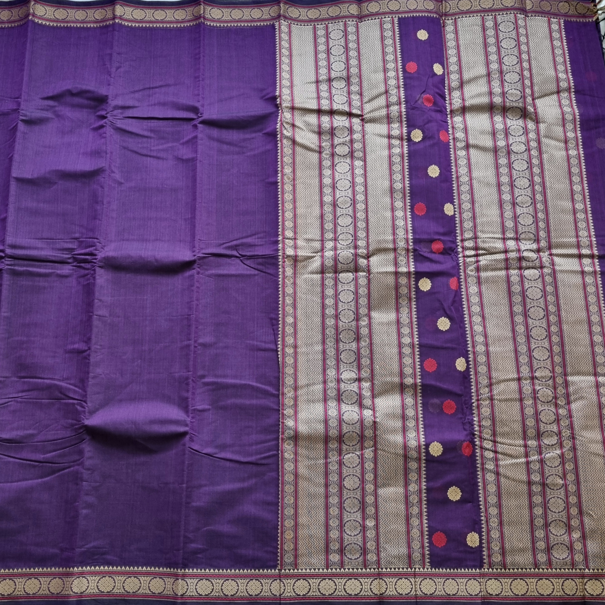 Kanchi Cotton purple