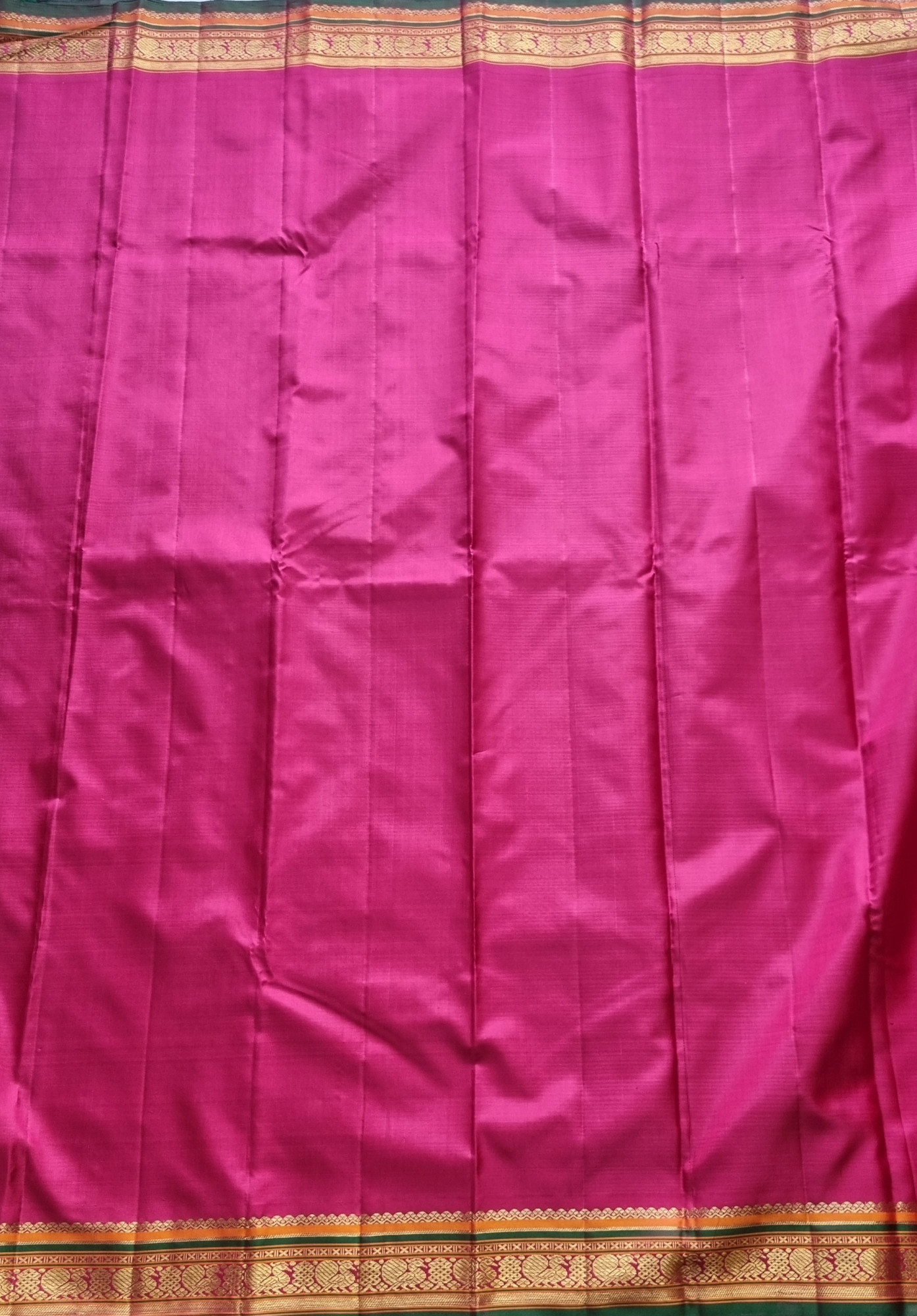 Pavazhavalli - Revival  Kai Korvai Adai Kanjivaram with unique pallu