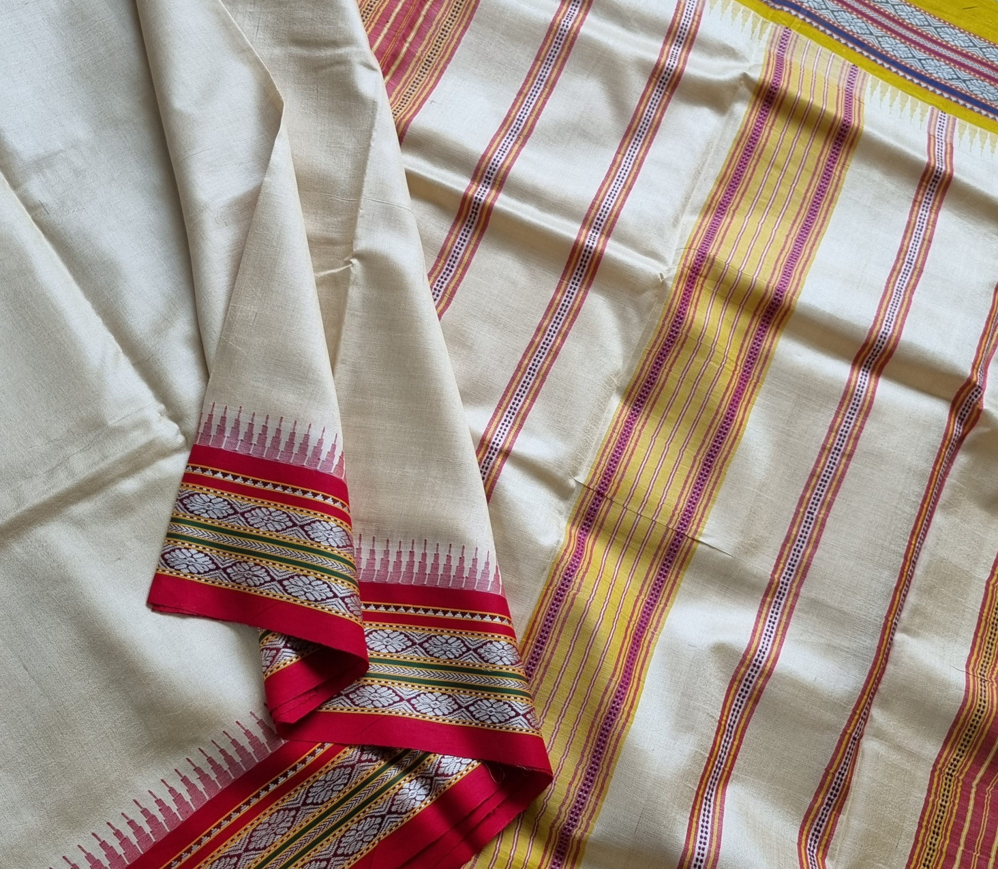 Vidarbha tasar Karvati kinar Ganga Jamuna