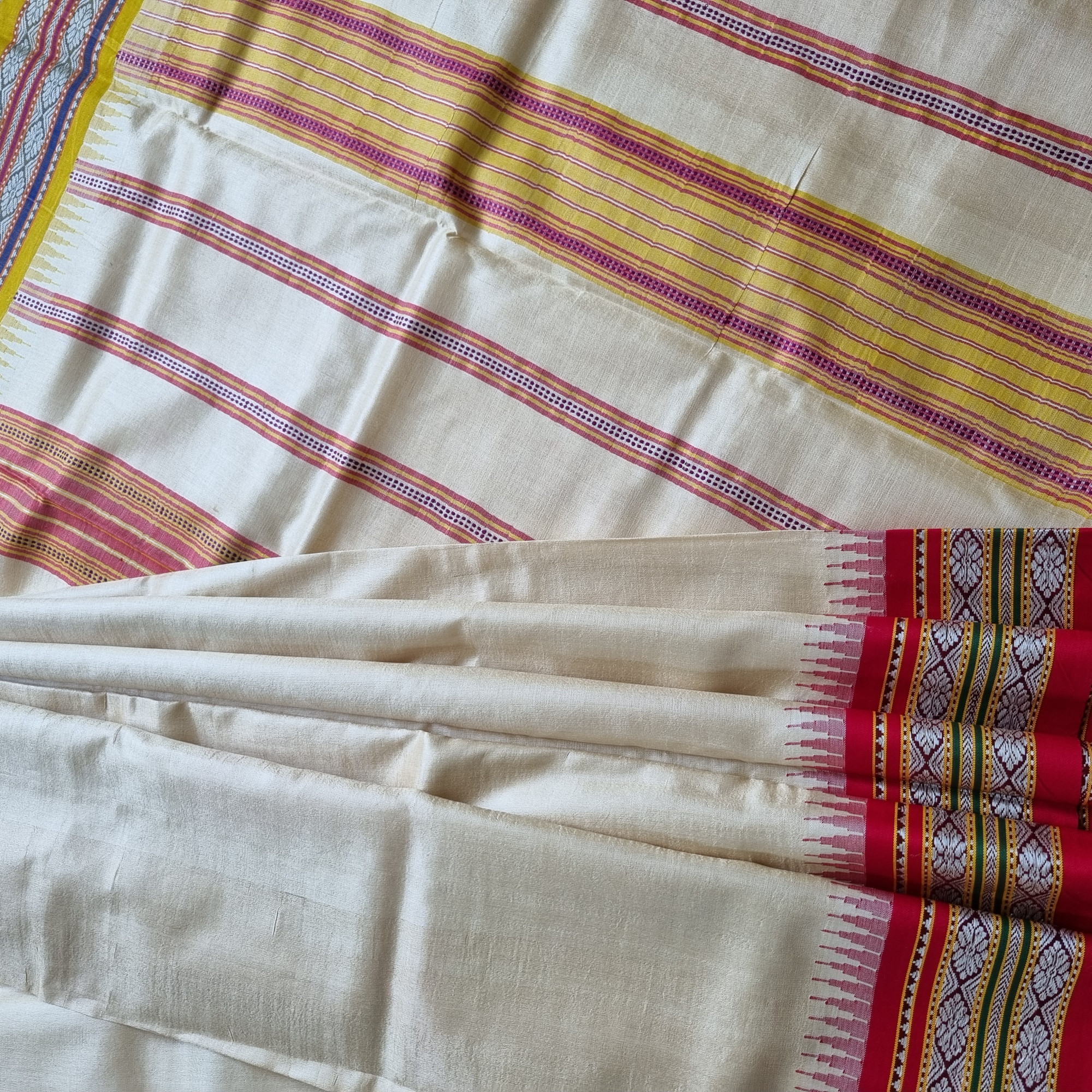 Vidarbha tasar Karvati kinar Ganga Jamuna