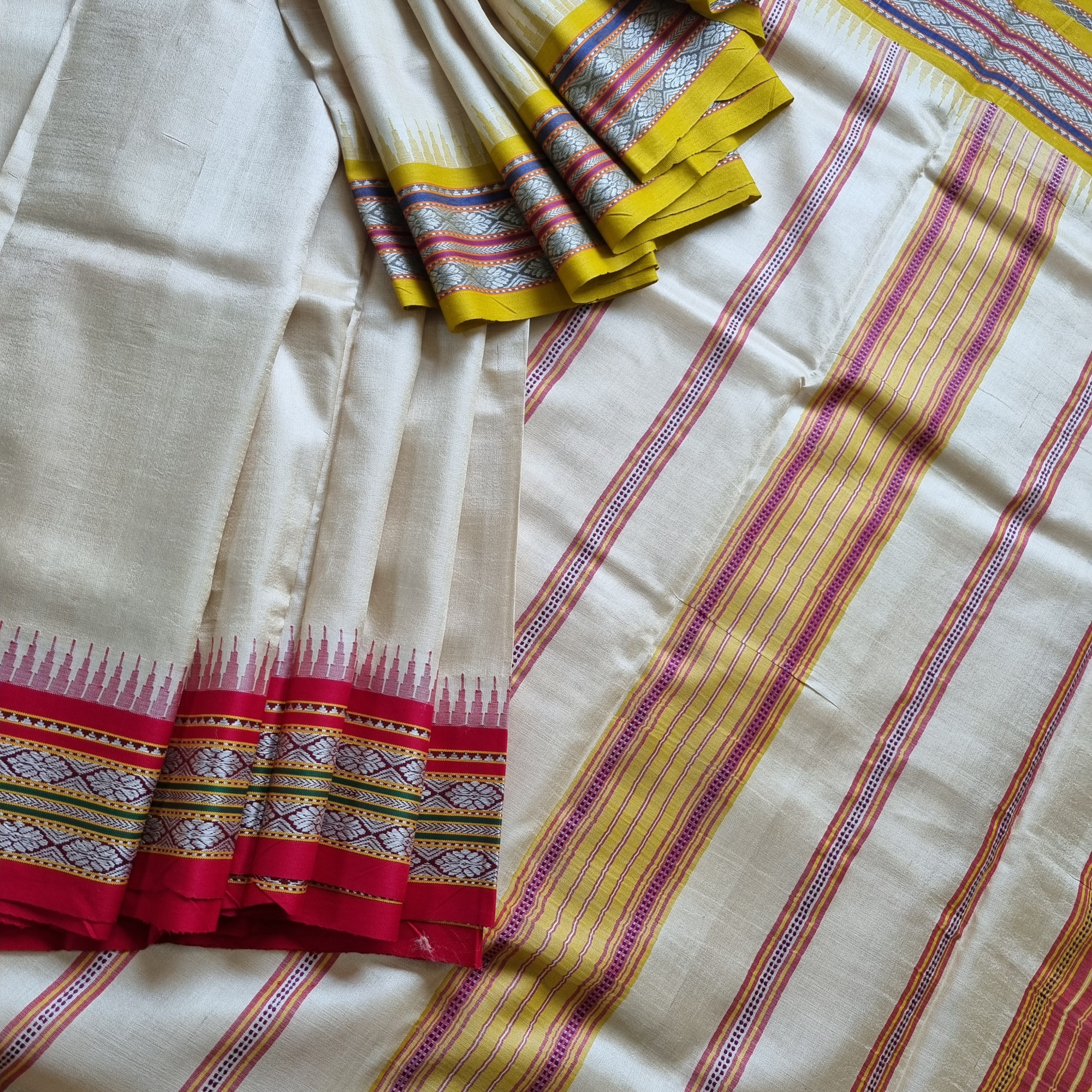 Vidarbha tasar Karvati kinar Ganga Jamuna