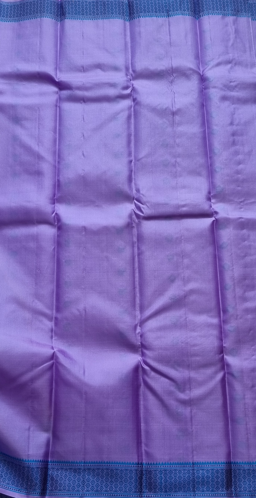 Kanjivaram Silk lovely lavender threadwork