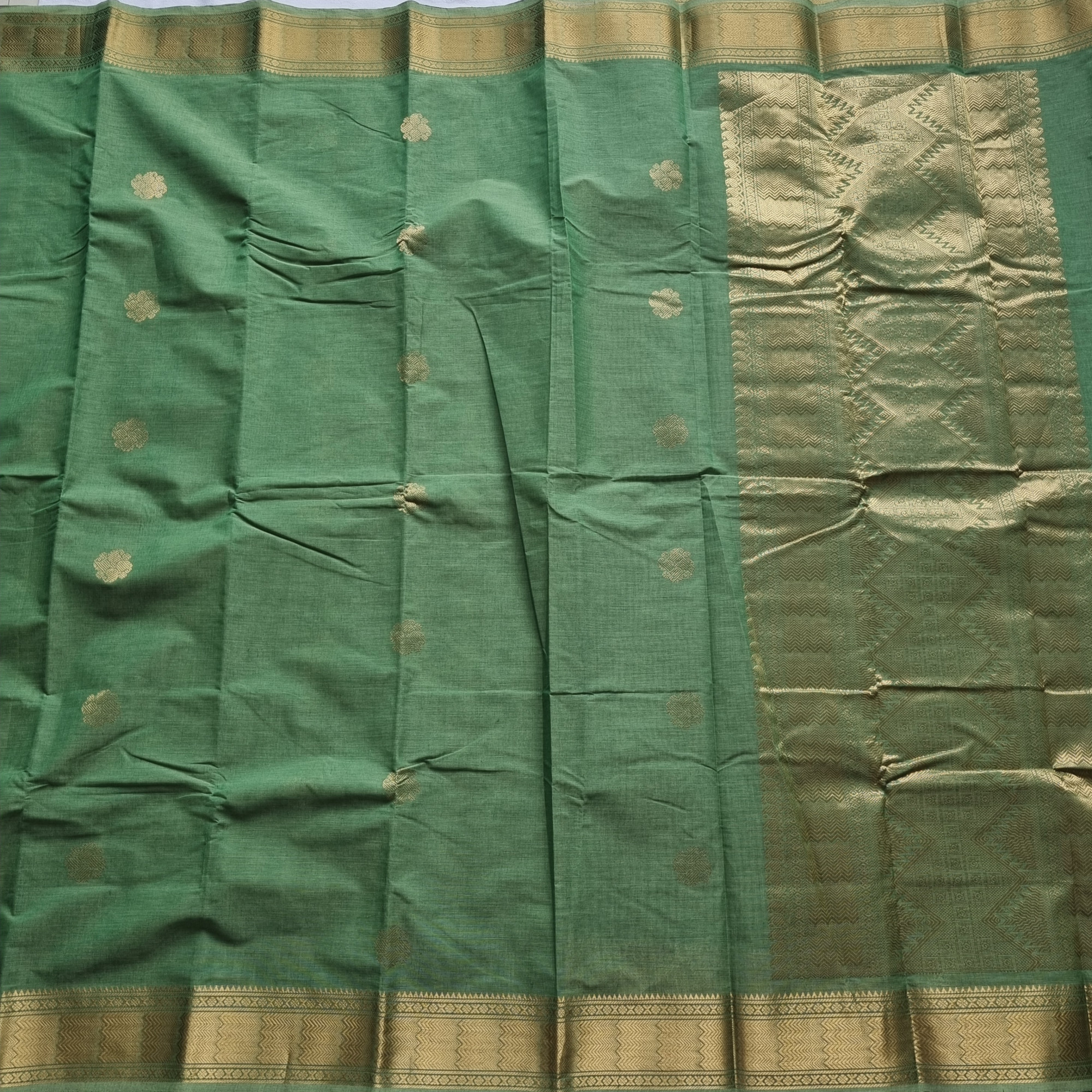Kanchi Cotton fern green