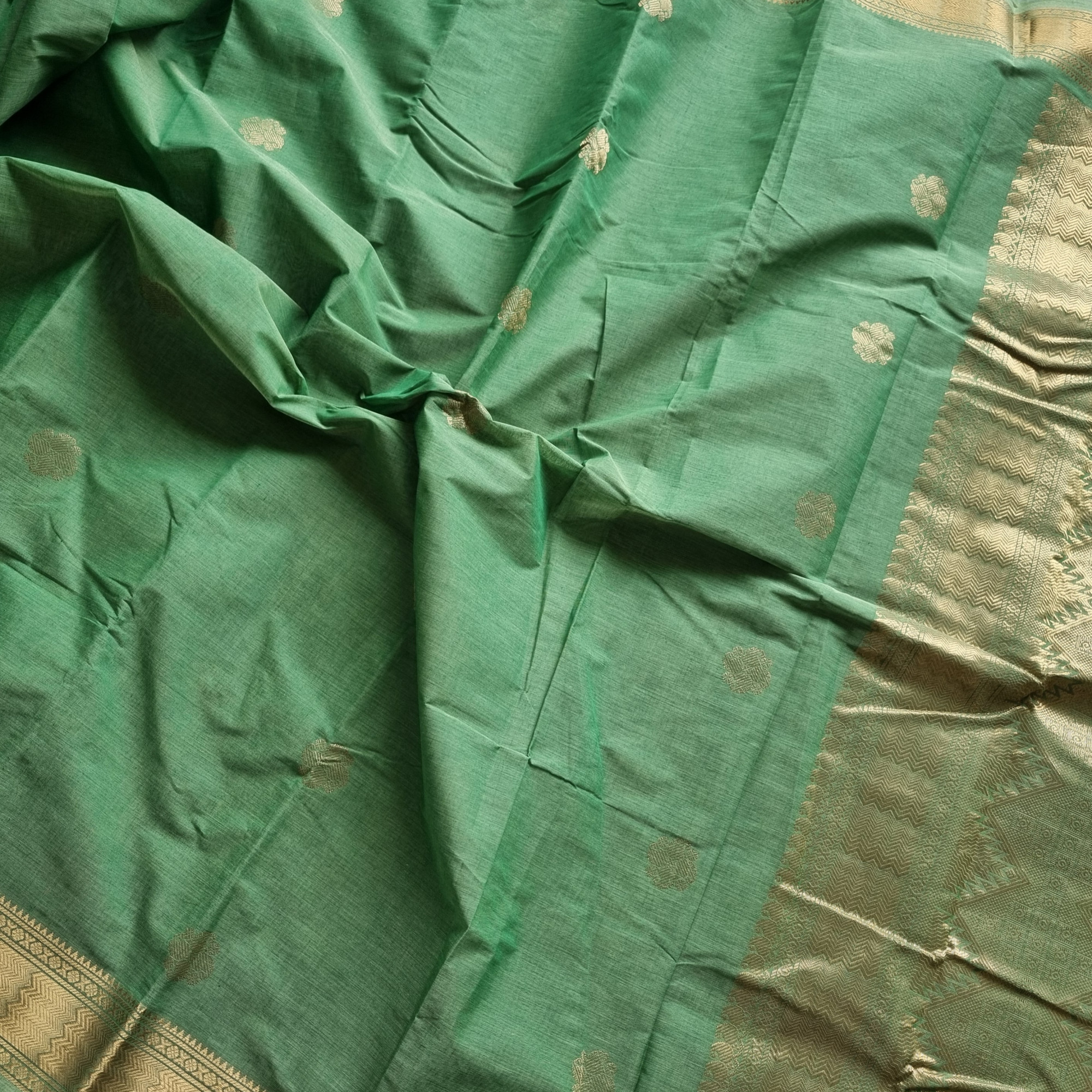 Kanchi Cotton fern green