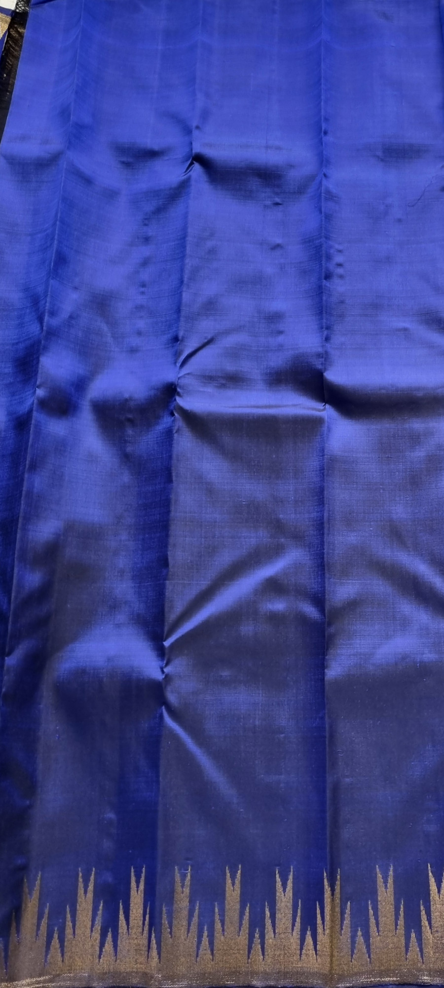 Kanjivaram silk royal blue 8 kol