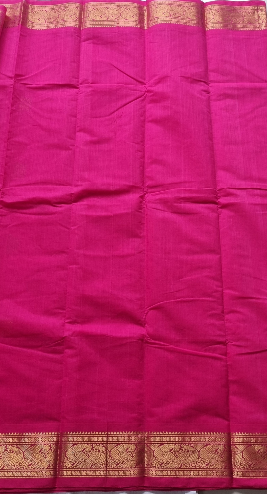 Kanchi Cotton festive pink