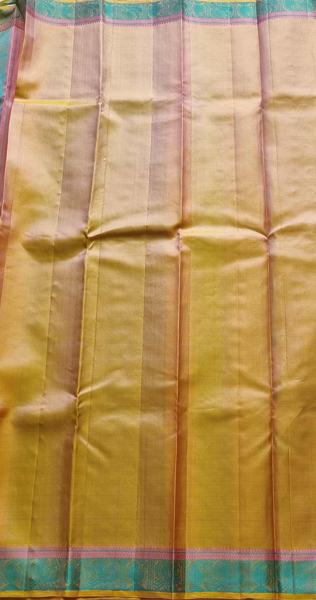 Kanjivaram Silk purple threadwork
