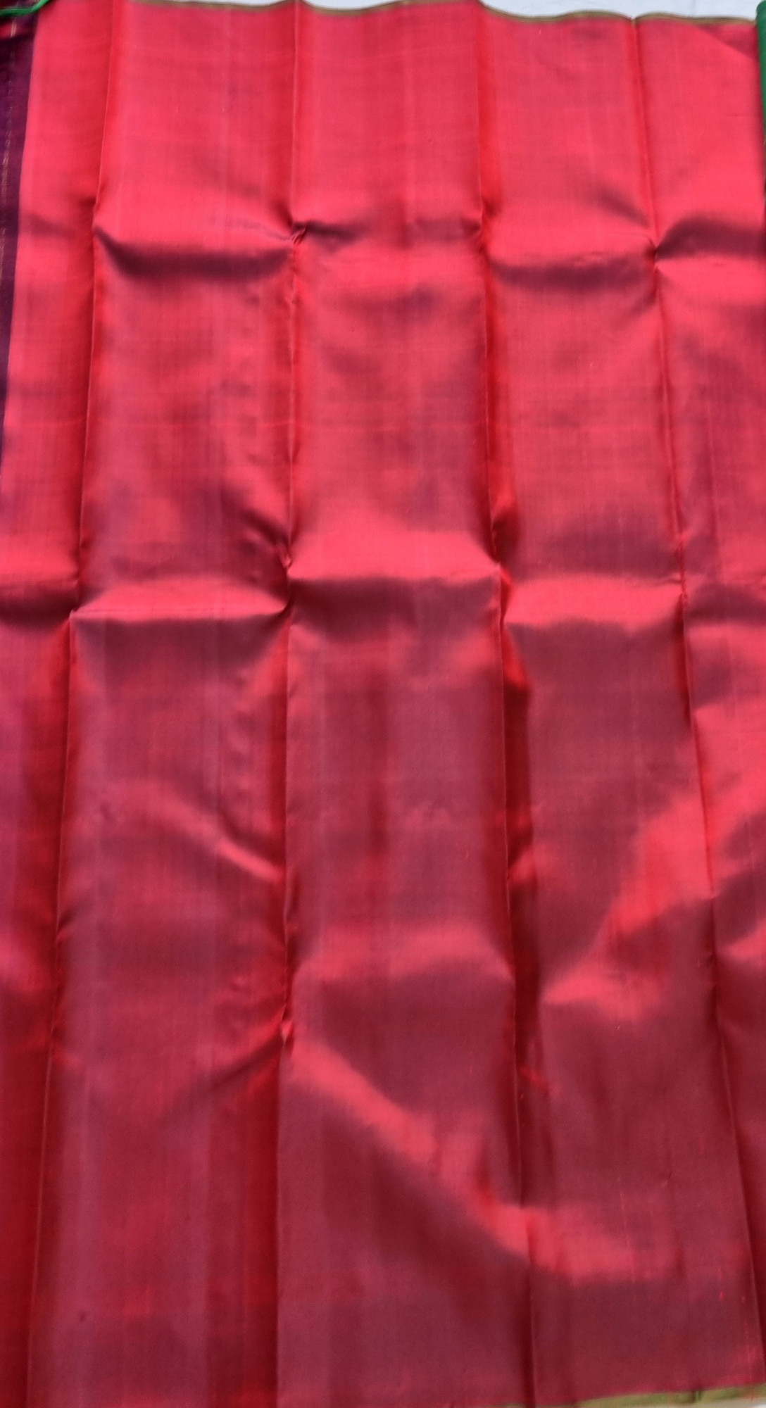Kanjivaram Silk  green arakku