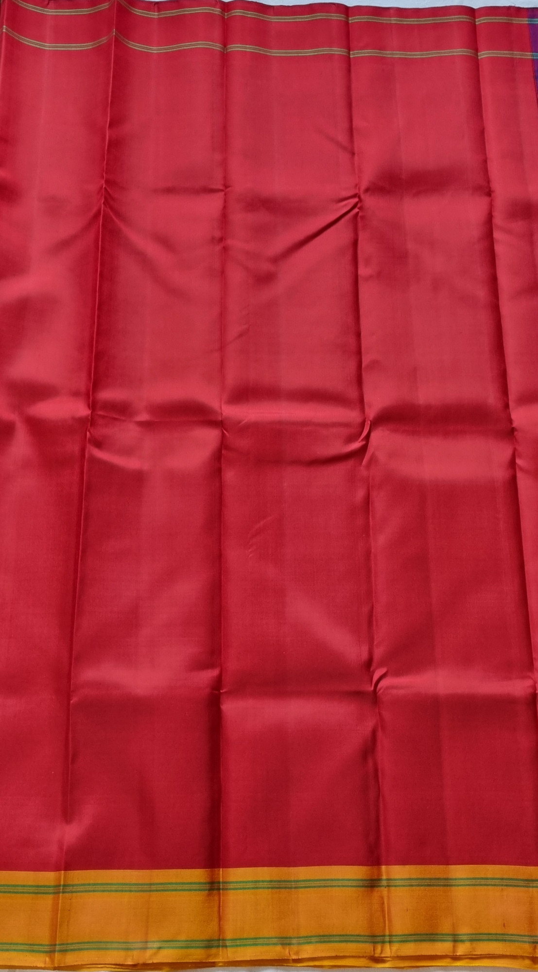 Kanjivaram Silk Ganga Jamuna no zari Korvai