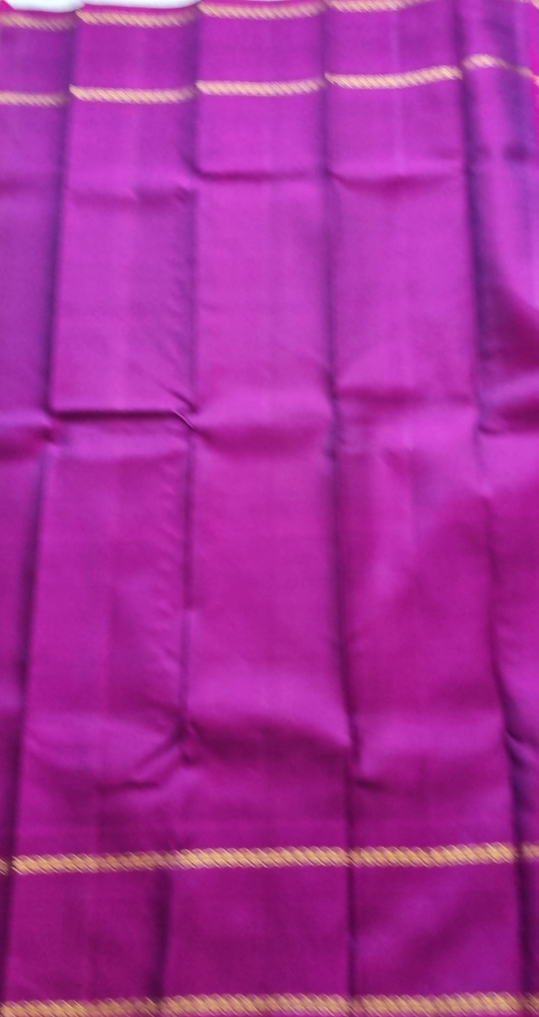 Kanjivaram silk saree purple muthukattam