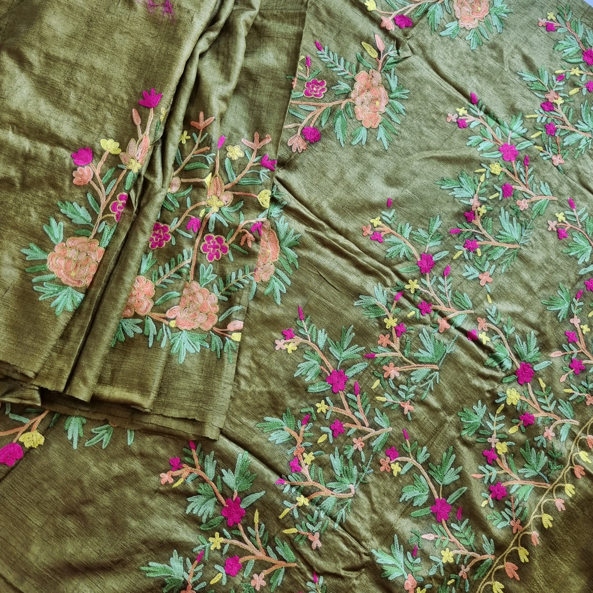 Kashmiri Aari X tussar