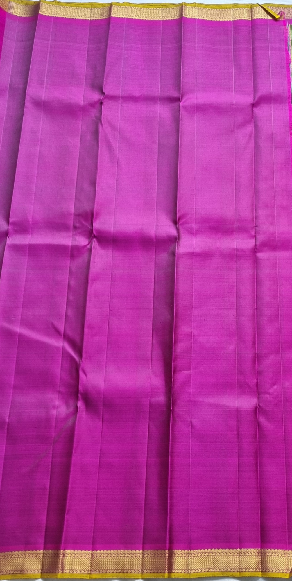 Gorgeous green Kanjivaram silk saree