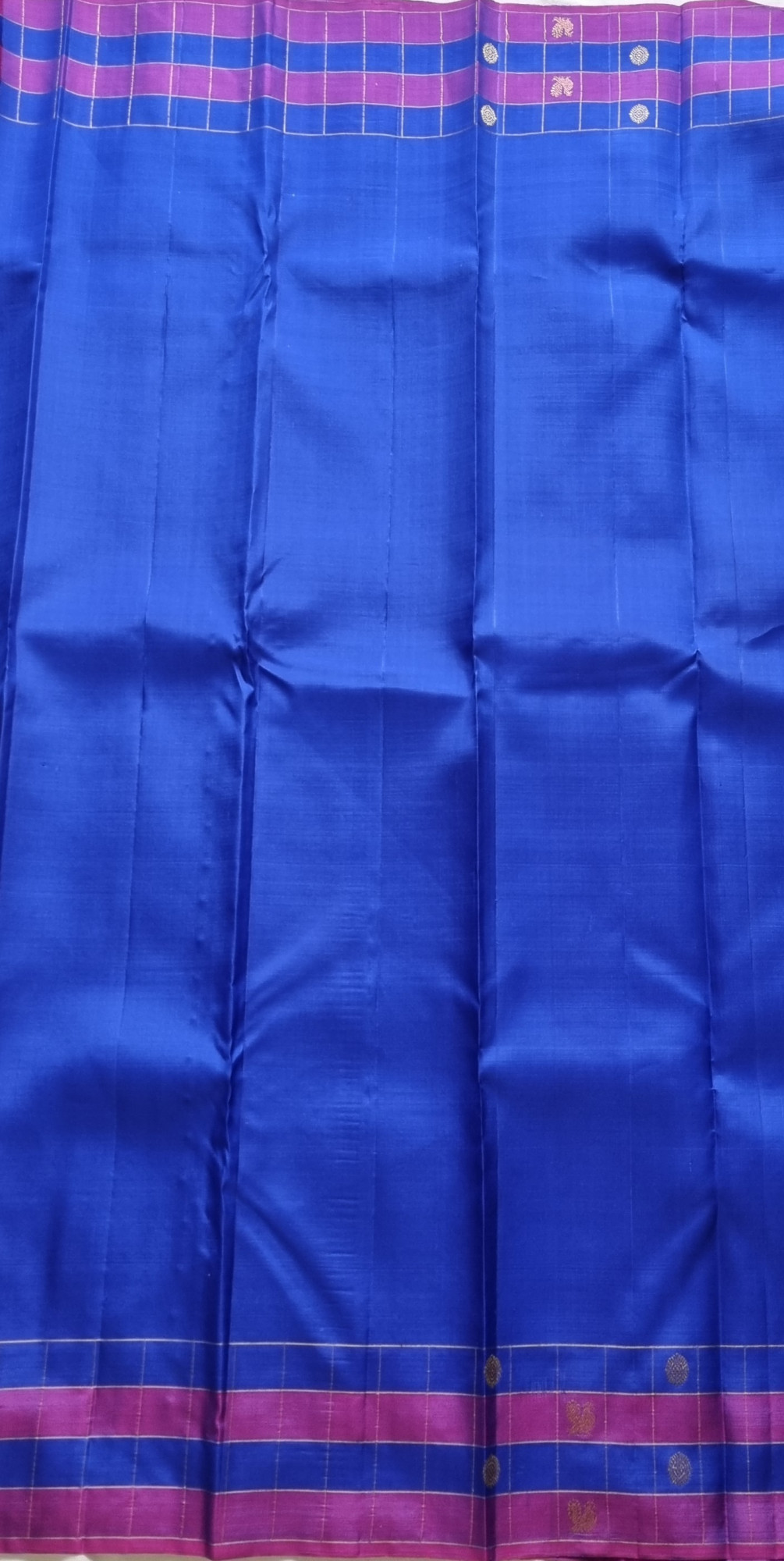Kanjivaram Silk with Kodu and Kattam