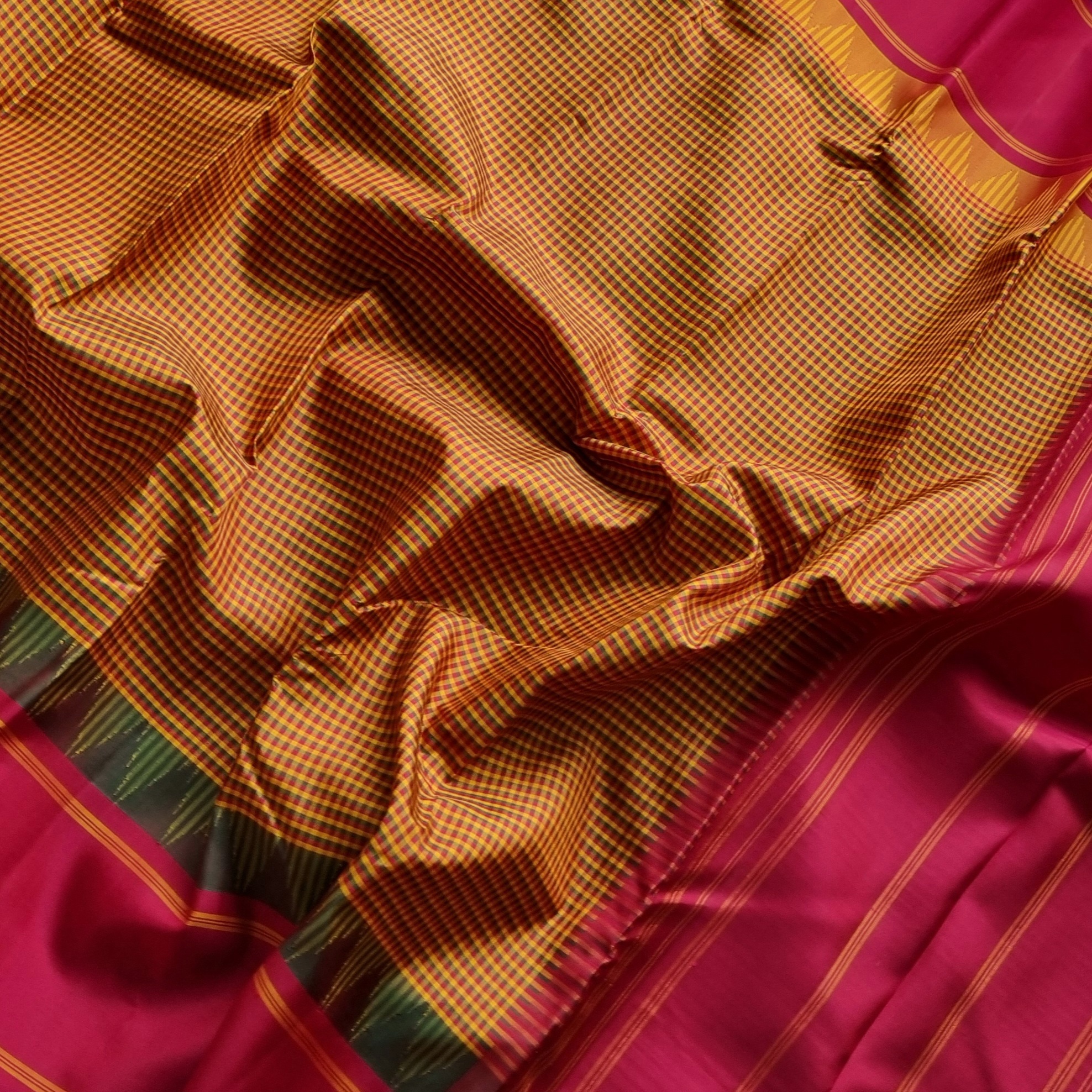 Kanjivaram Silk Muththu kattam Korvai