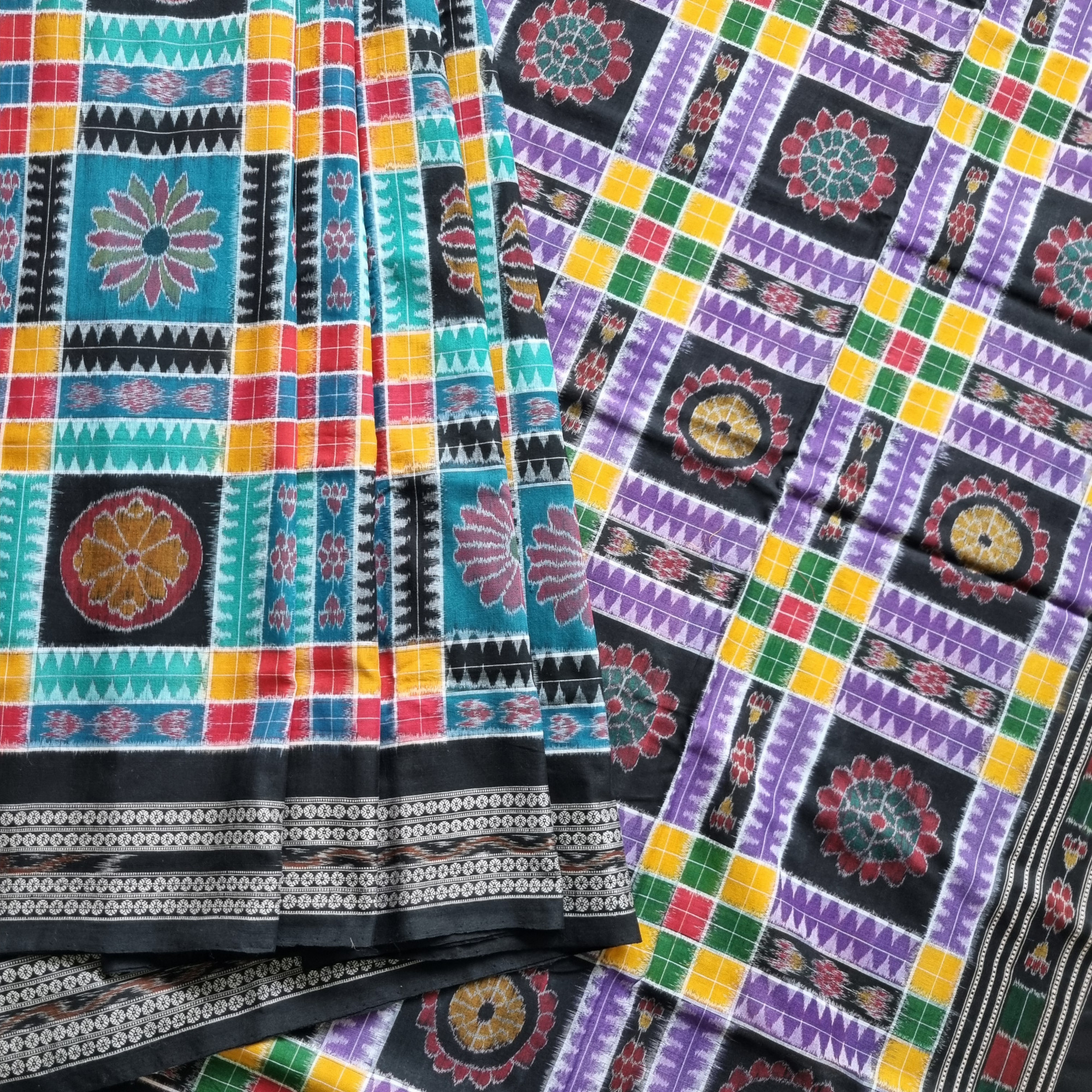 Cotton Ikat Utkal Lakshmi Sambalpuri