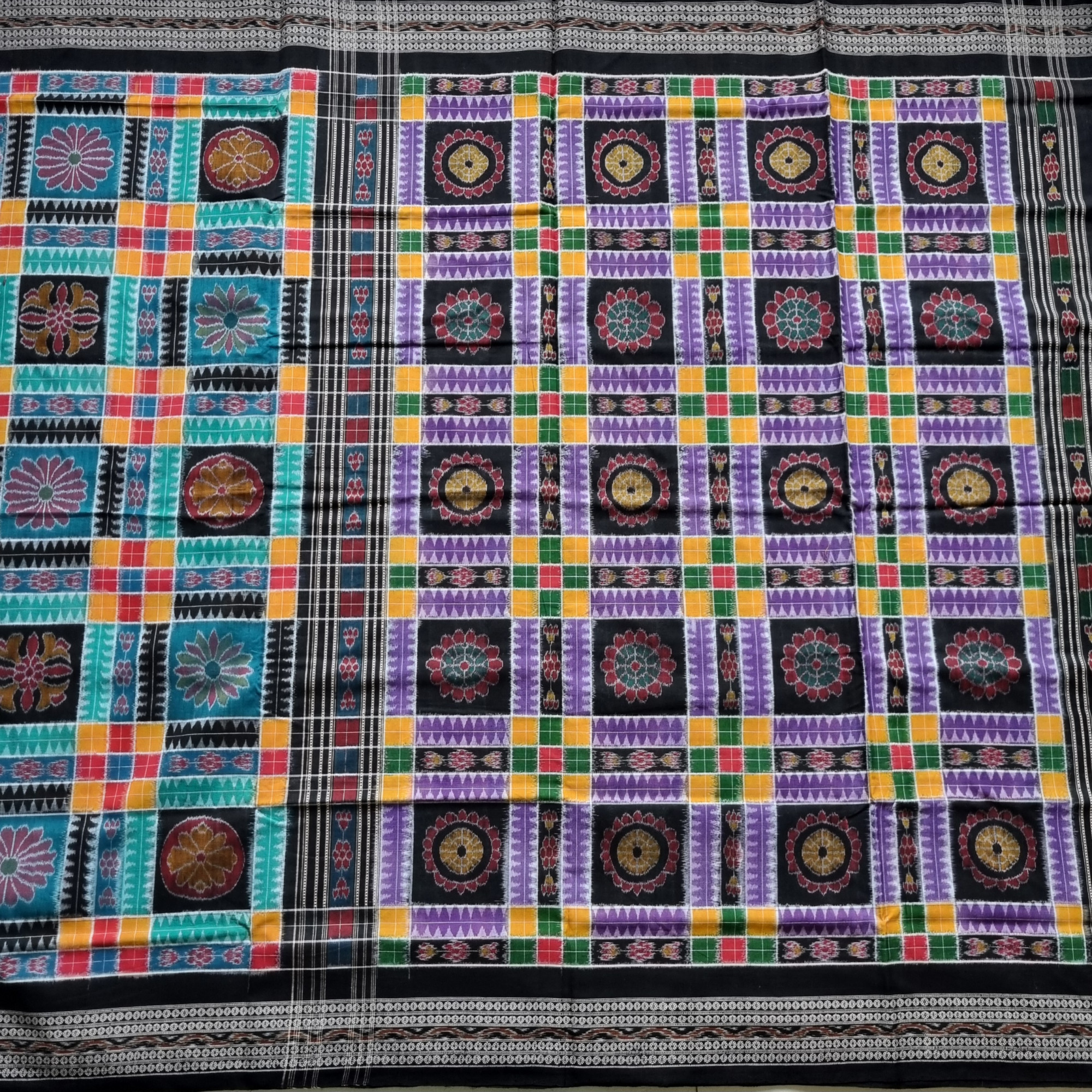 Cotton Ikat Utkal Lakshmi Sambalpuri