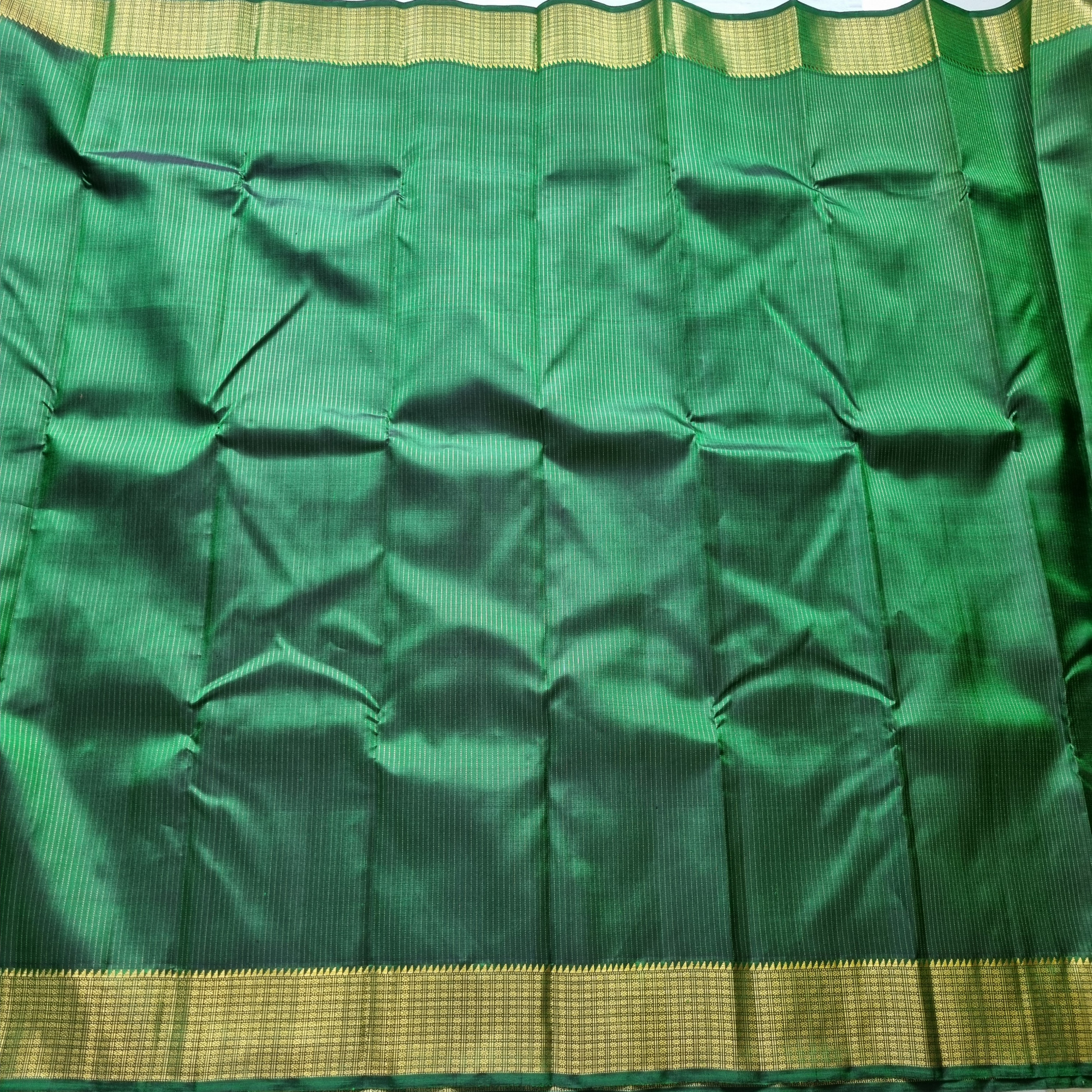Kanjivaram Silk gorgeous green Oosivanam