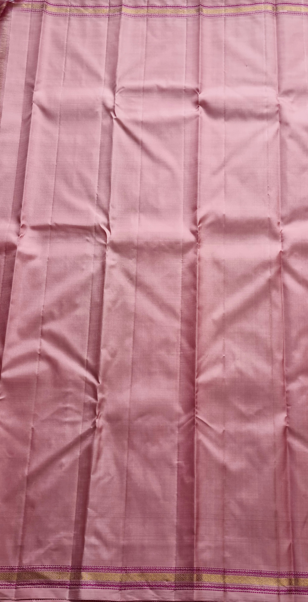 Kanjivaram Silk pastel pink