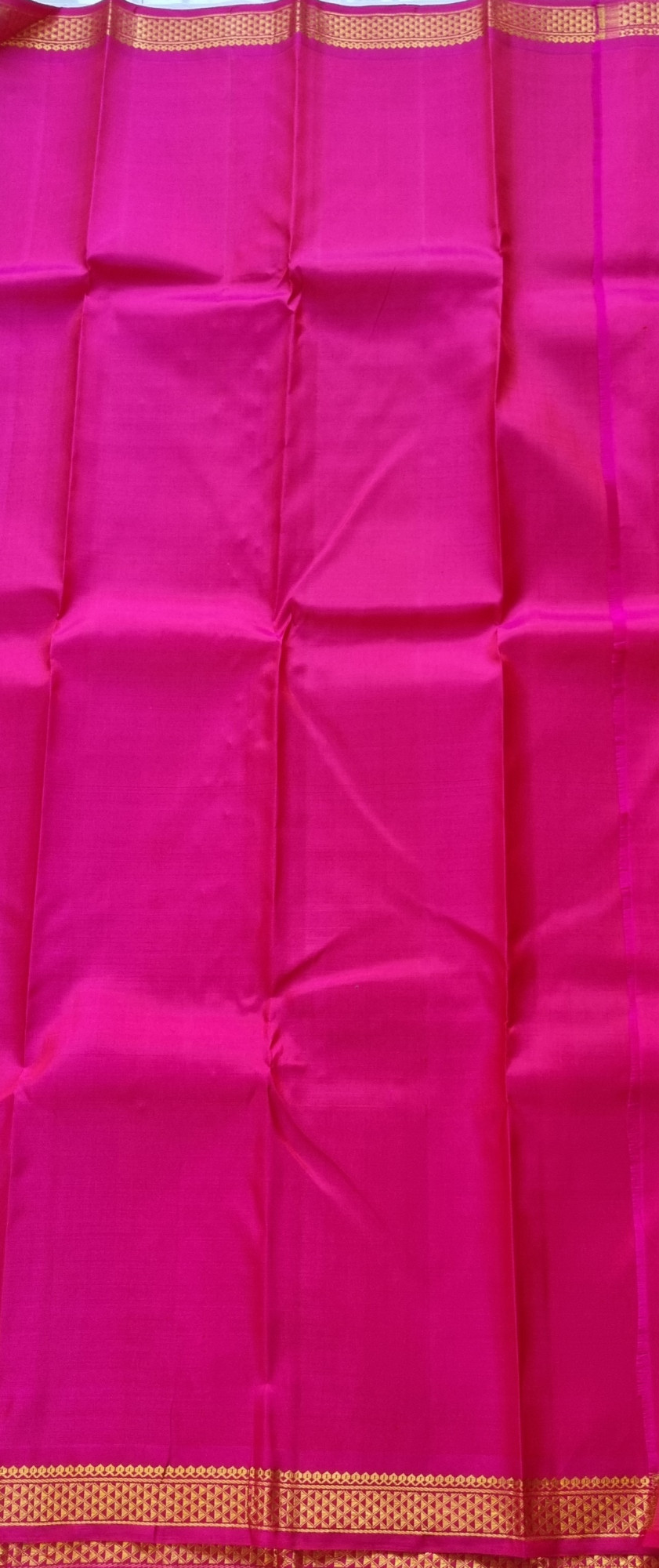 Kanjivaram Silk unique shot shade with arai madam