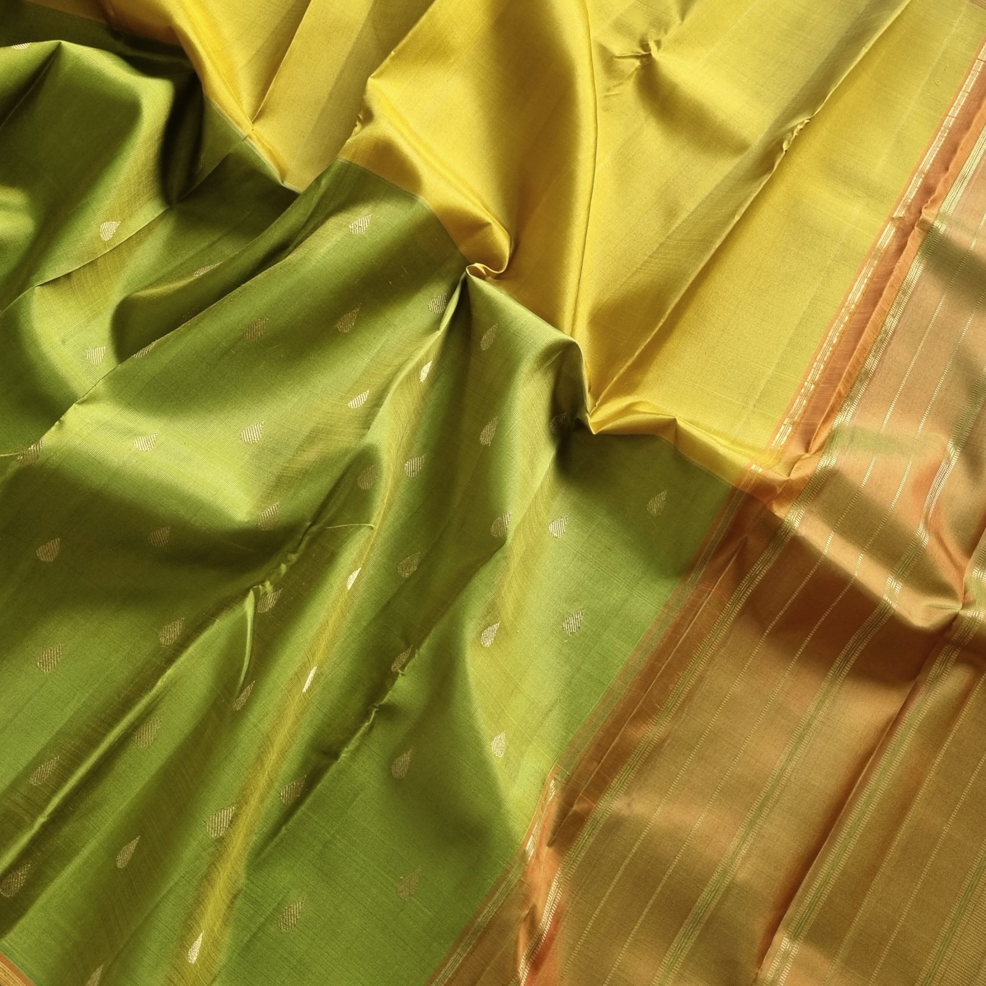 Kanjivaram Silk half and half
