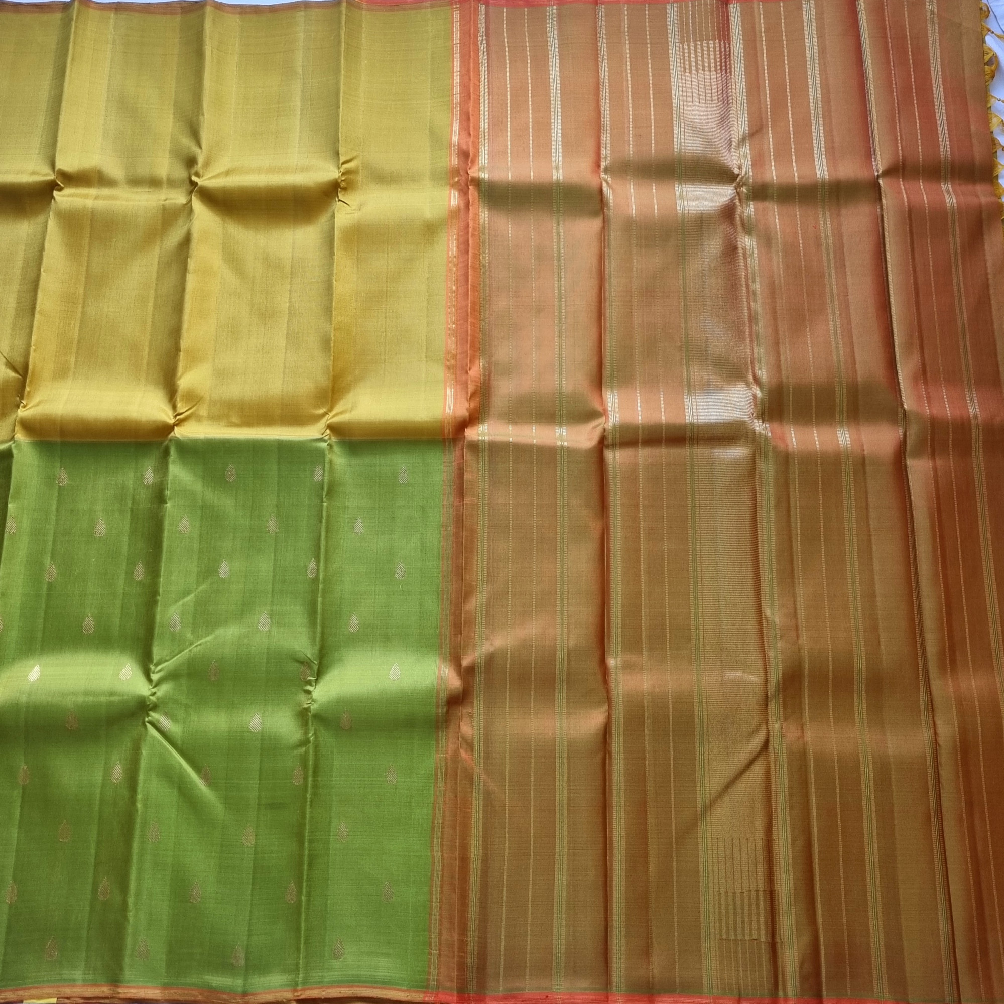 Kanjivaram Silk half and half