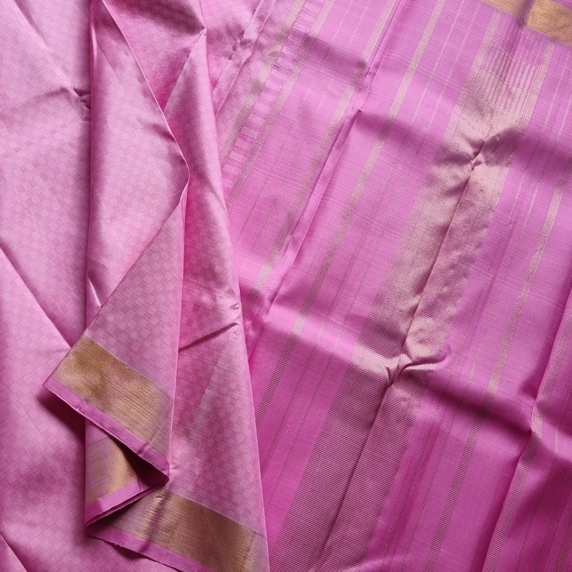 Kanjivaram Silk paimadi shades of pink