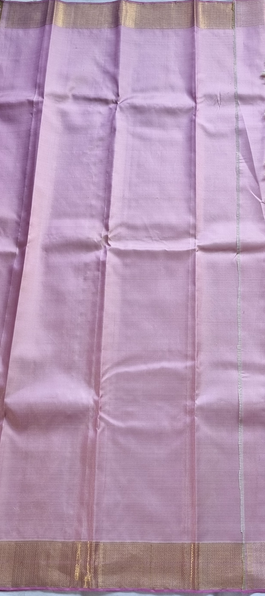 Kanjivaram Silk Vaira Oosi baby pink