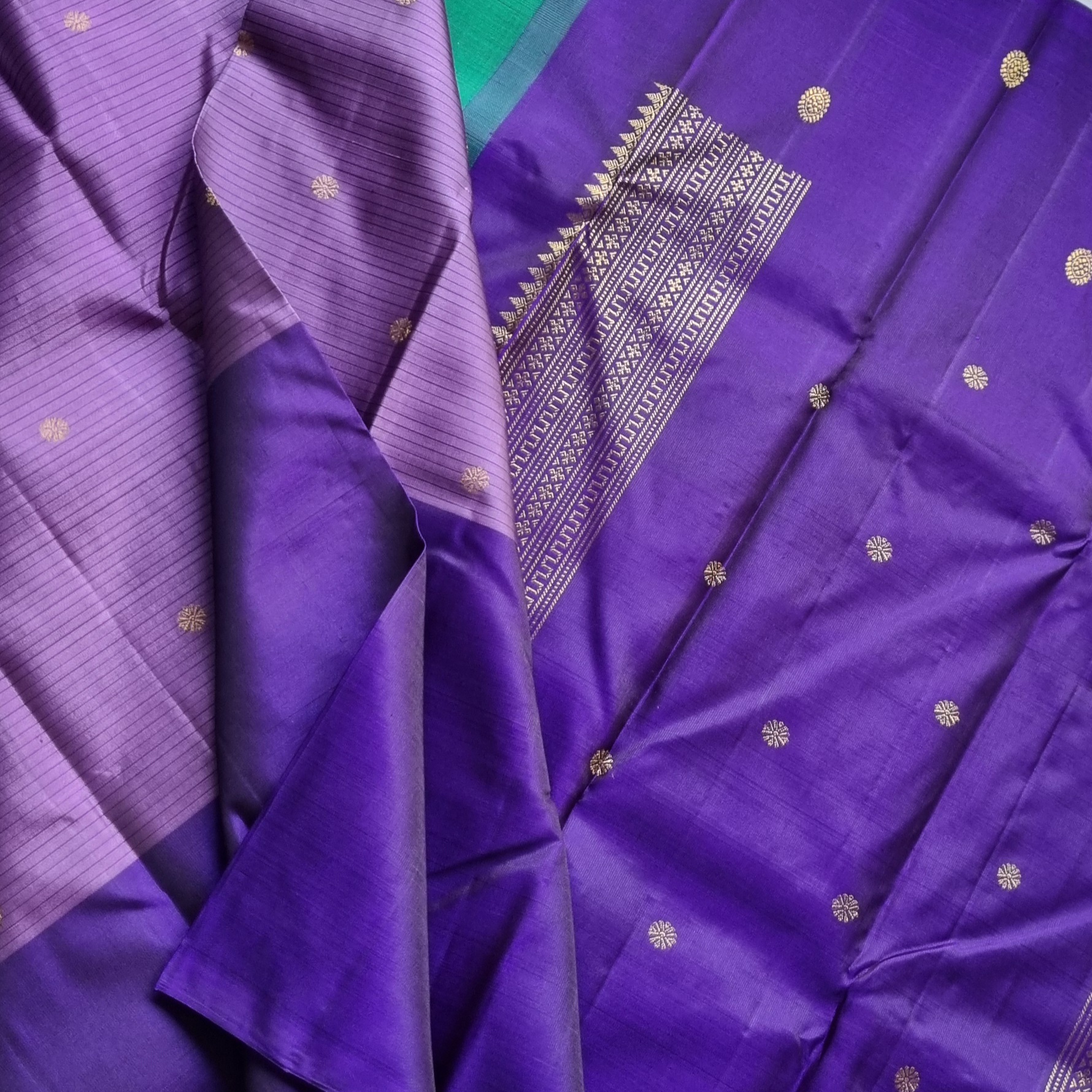 Kanjivaram Silk unique Mubbagam