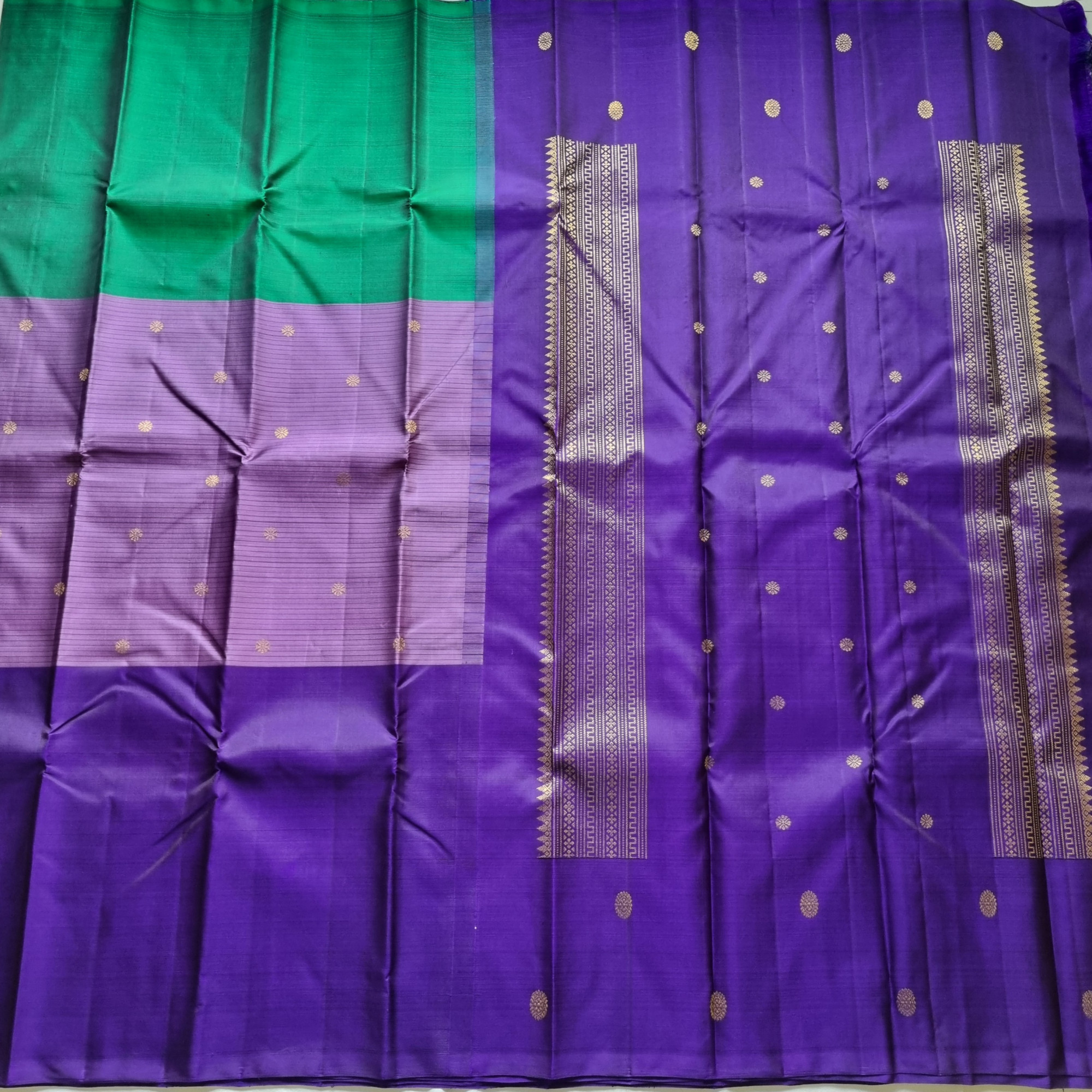 Kanjivaram Silk unique Mubbagam