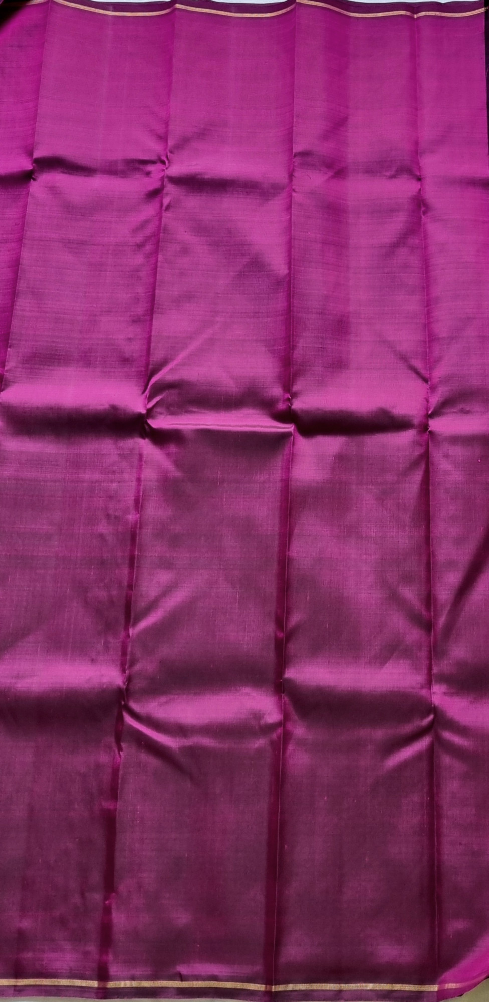 Kanjivaram Silk Shot plum with konia paisley