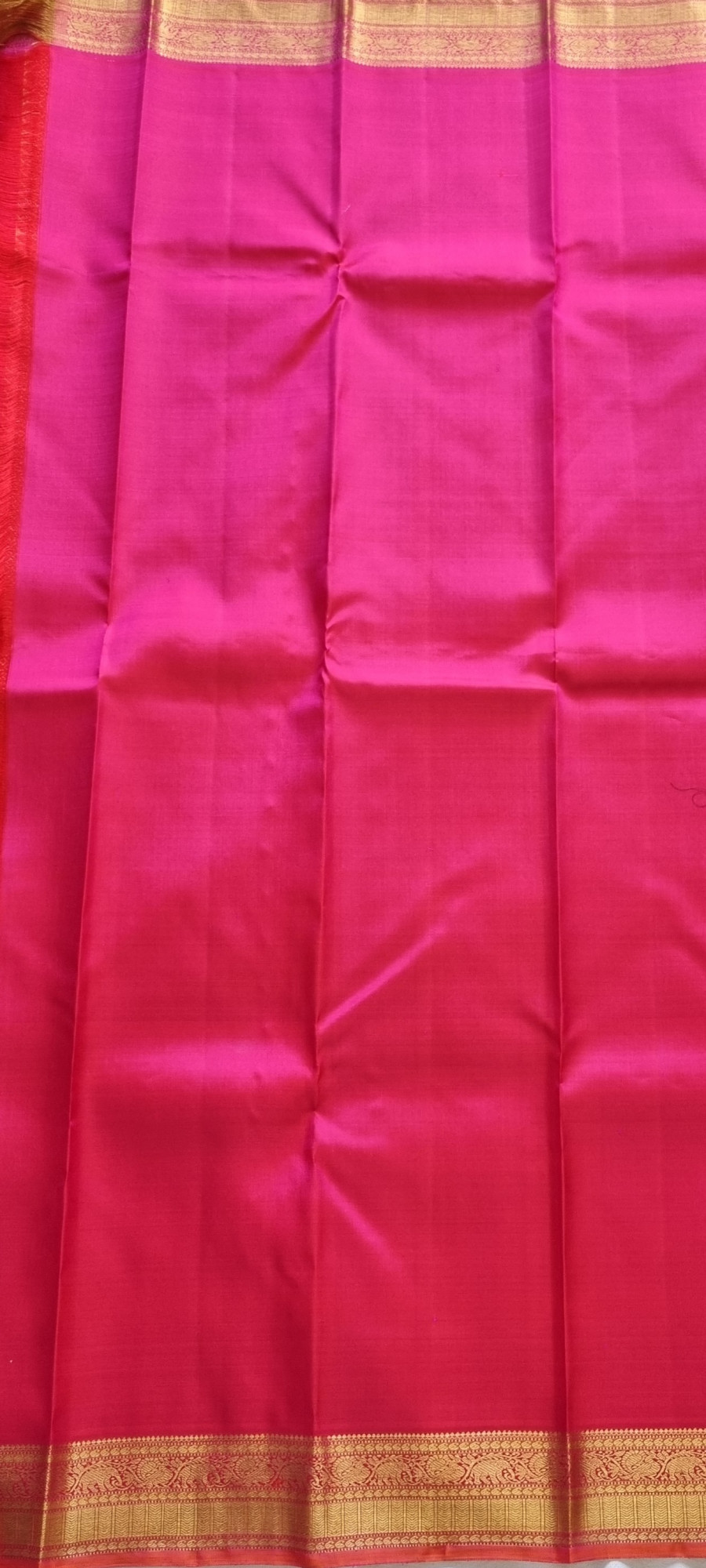 Kanjivaram Silk festive pink