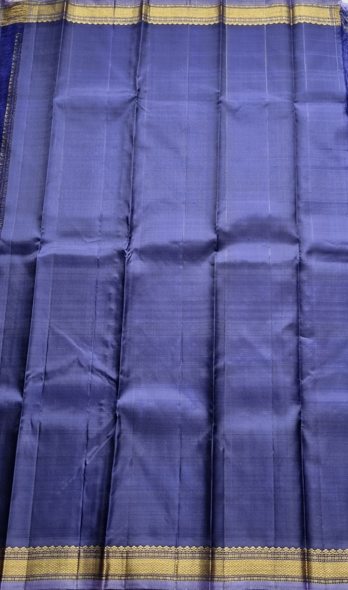 Kanjivaram Silk vintage navy blue