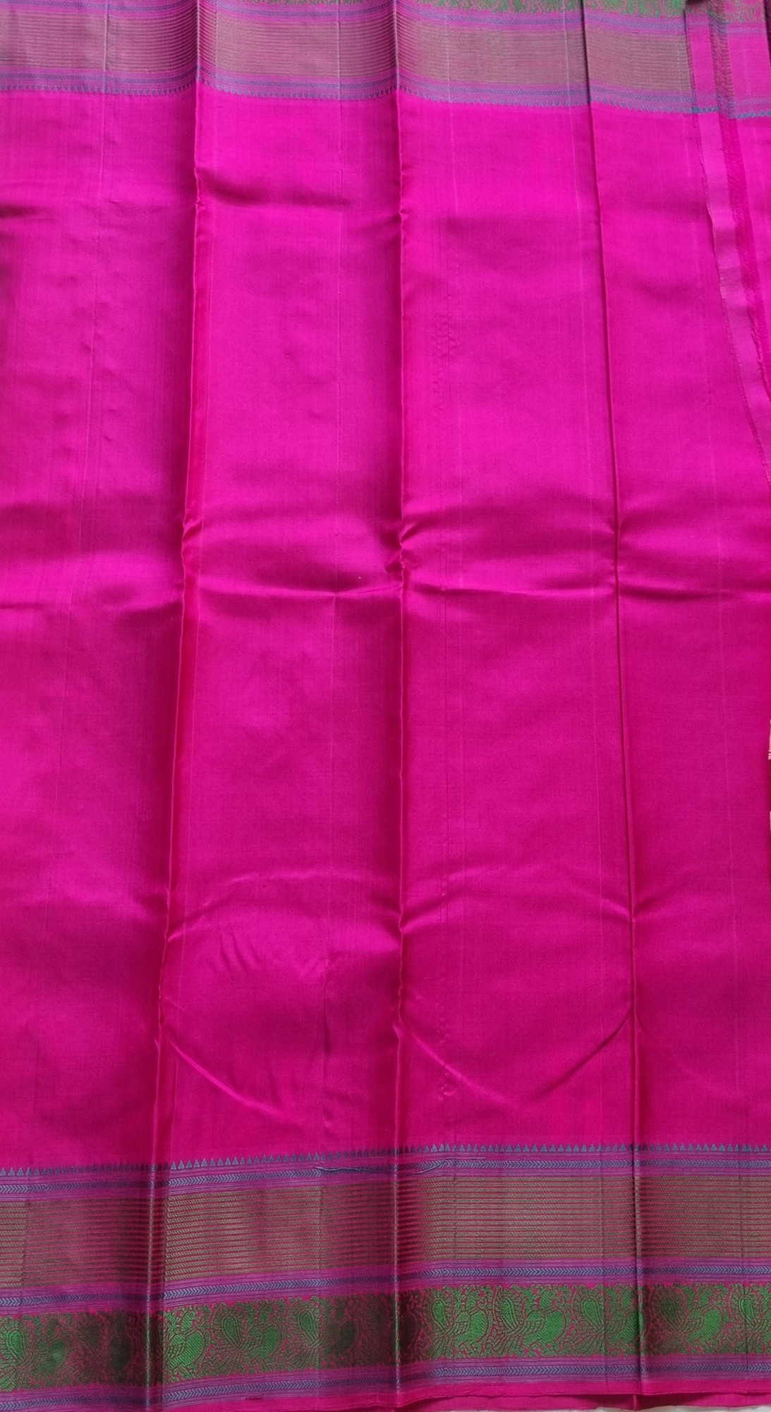 Kanjivaram Silk pink threadwork