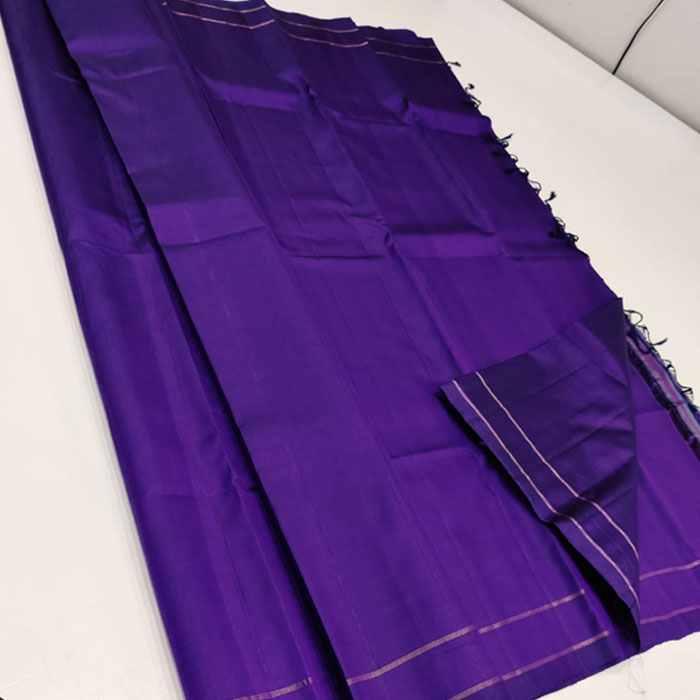 Kanchipuram Plain Sarees