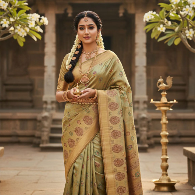 Kanchipuram Tissue Sarees