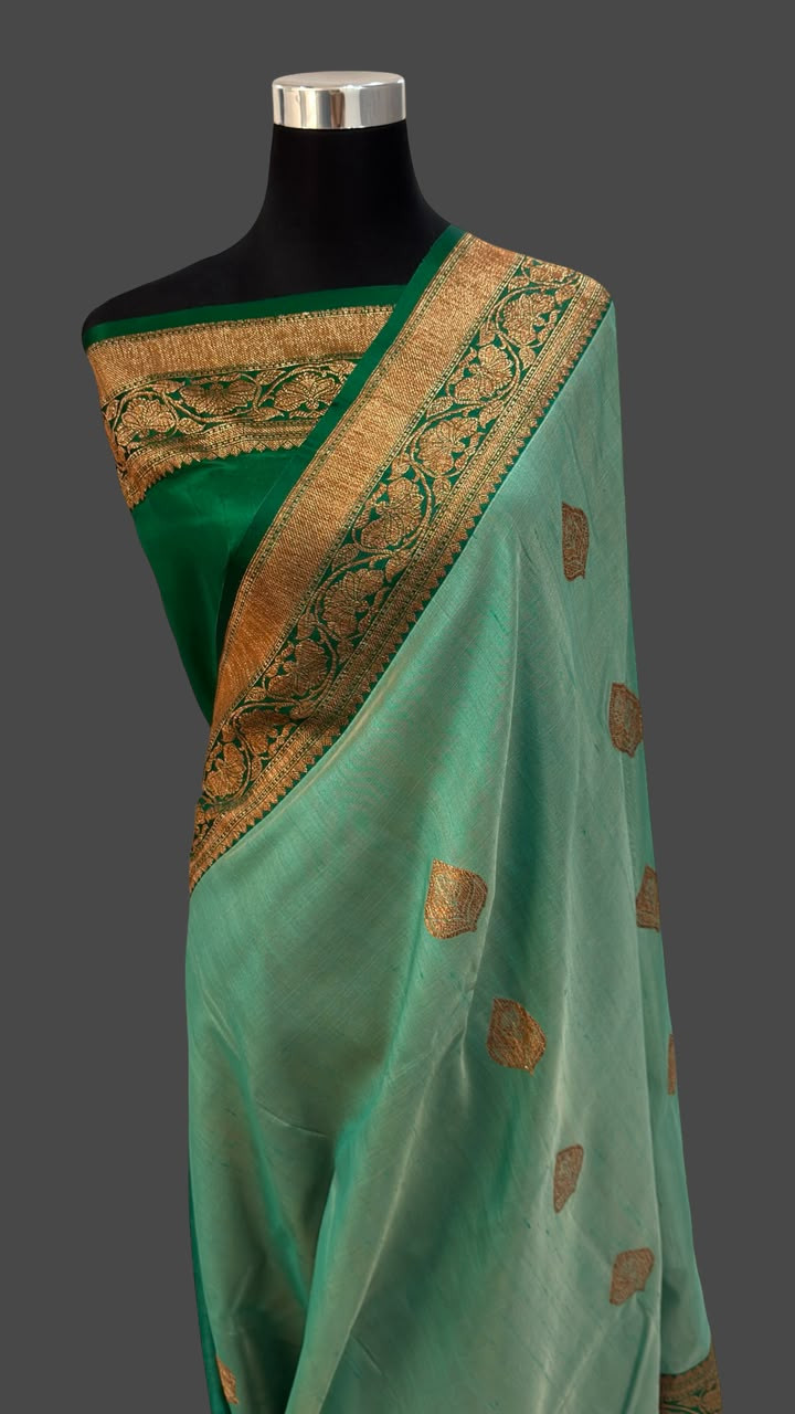 Banarasi Pure Tussar Silk Saree