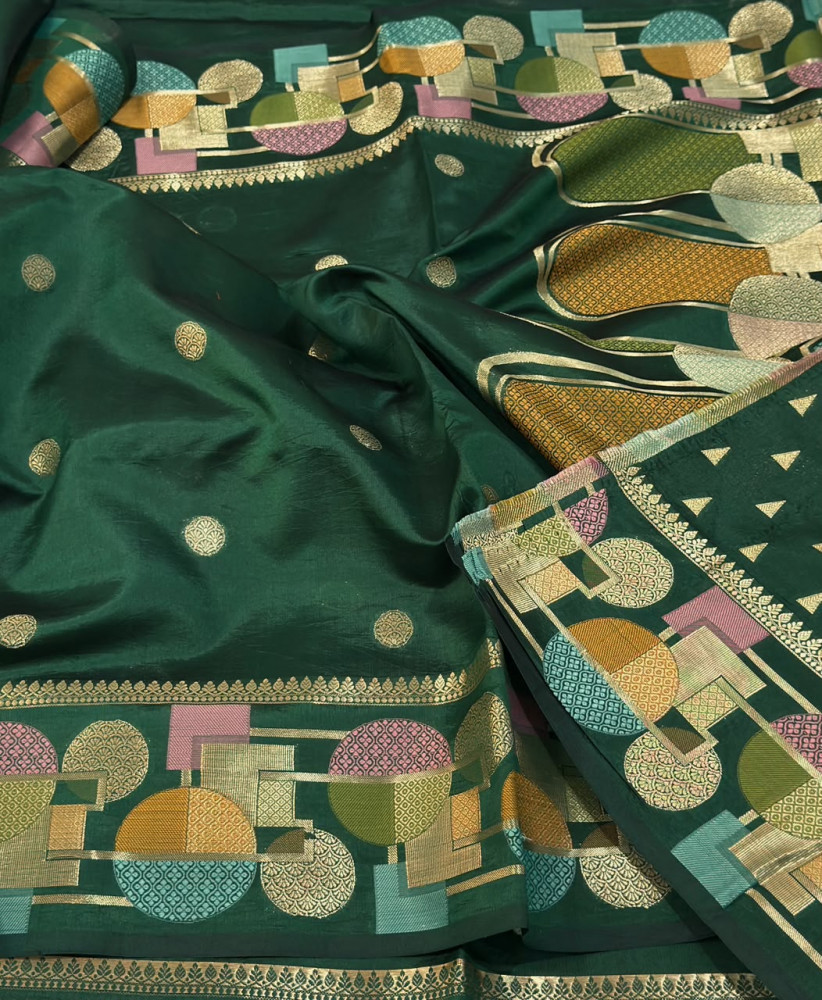 Image of Exclusive Banaras Katan Silk Saree