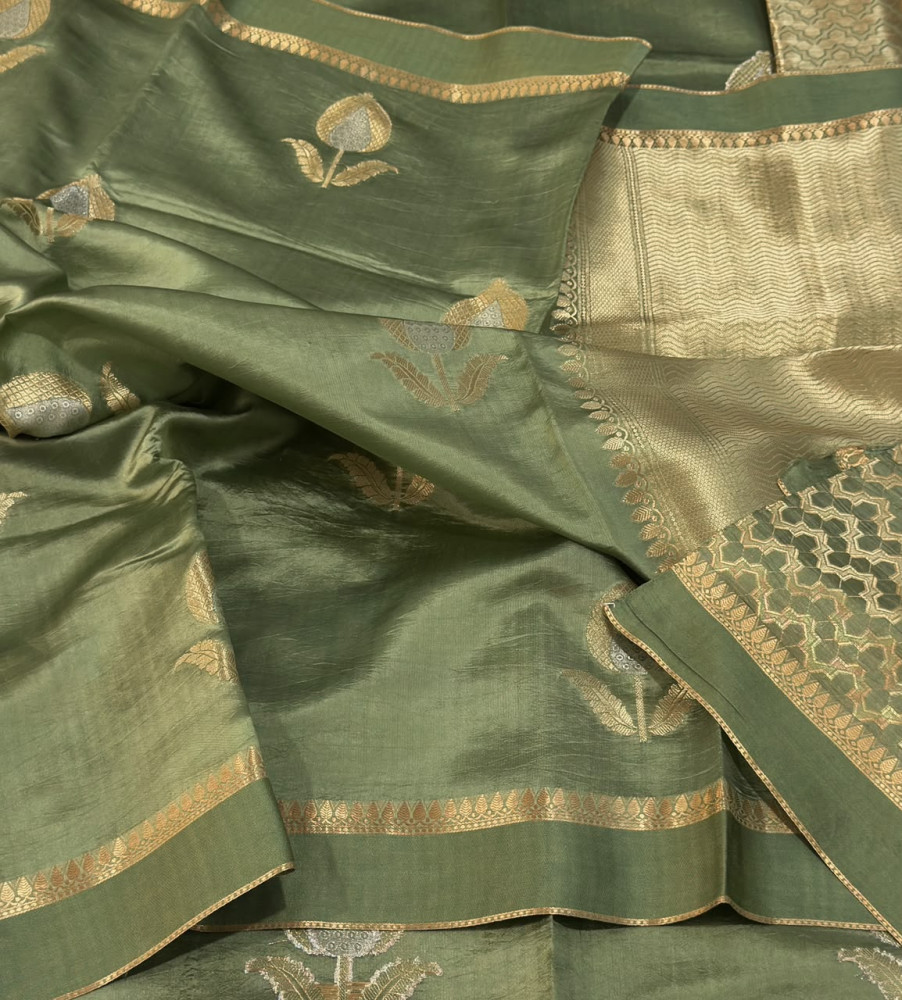 Image of Exclusive Banaras Katan Silk Saree