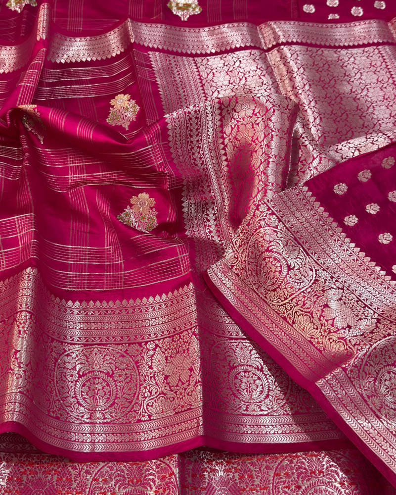 Image of Exclusive Banaras Katan Silk Saree