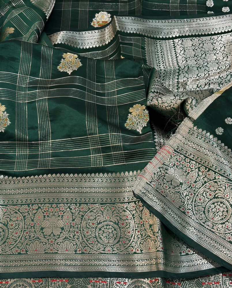 Image of Exclusive Banaras Katan Silk Saree