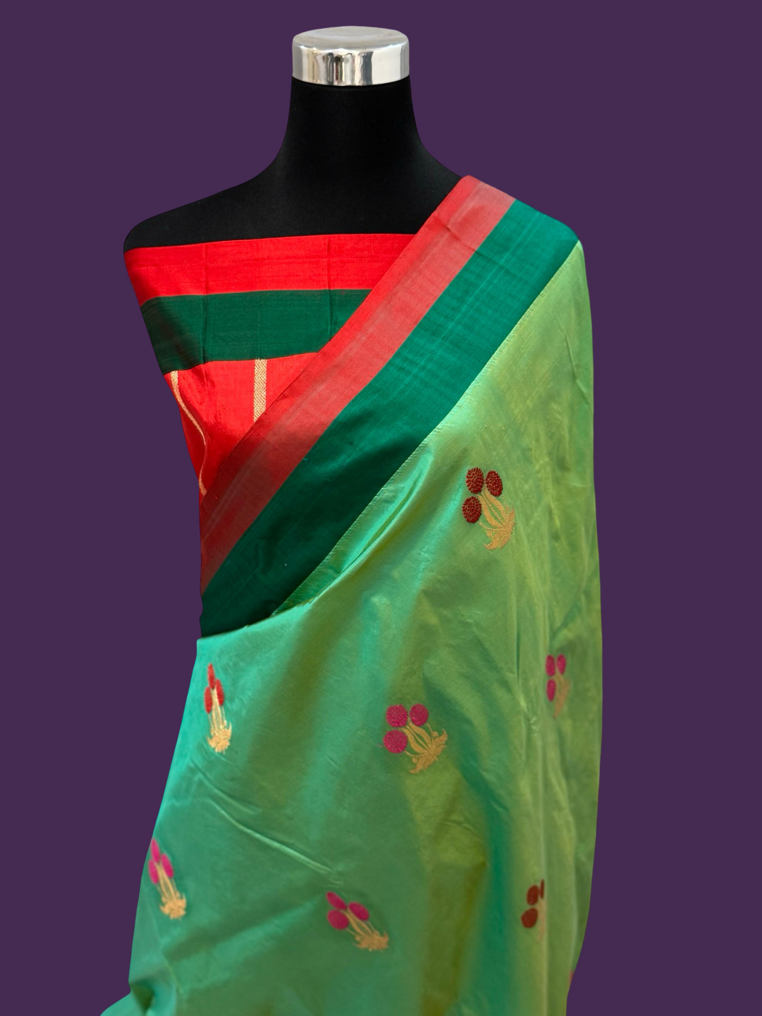 Handloom Banarasi Pure Katan Silk Saree