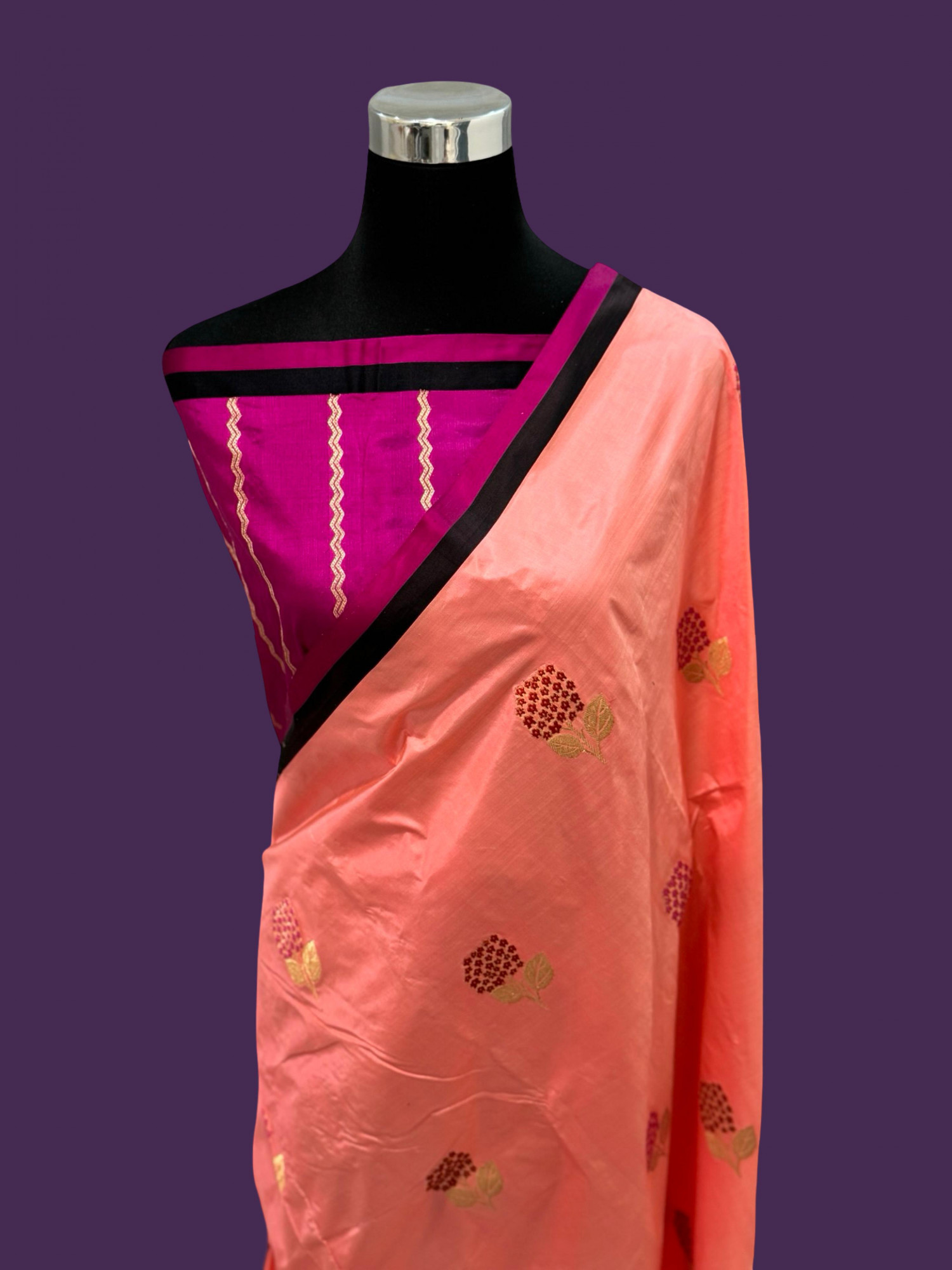 Handloom Banarasi Pure Katan Silk Saree