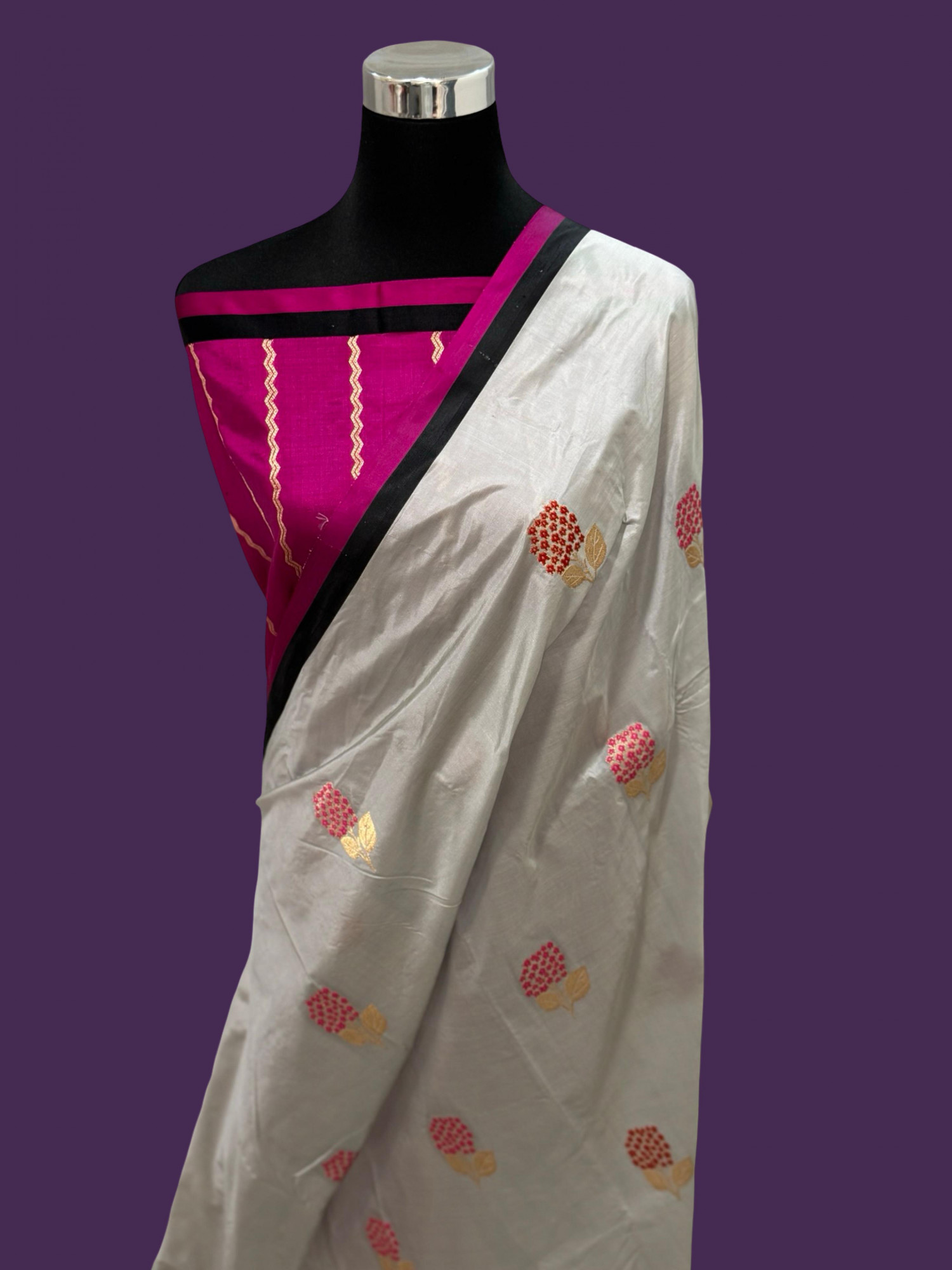 Handloom Banarasi Pure Katan Silk Saree