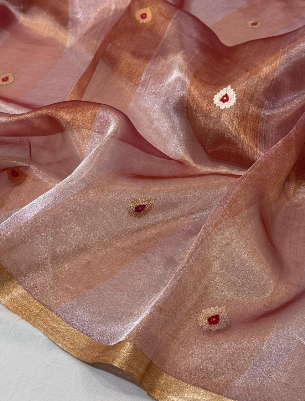 Banarasi Handloom Tissue Silk Saree