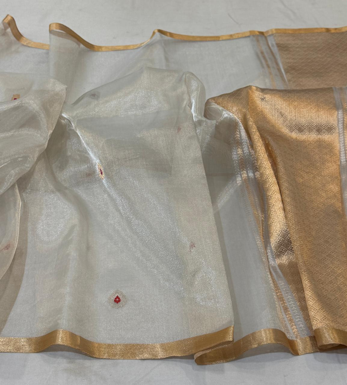 Banarasi Handloom Tissue Silk Saree