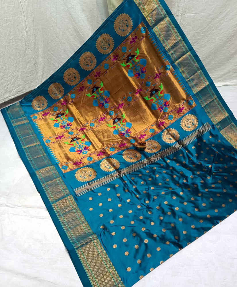 Image of Gadwal Pure Silk Saree