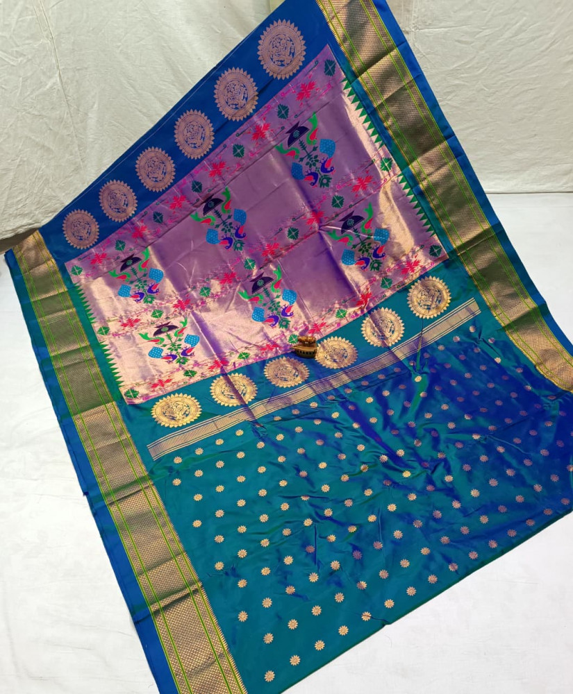 Image of Gadwal Pure Silk Saree