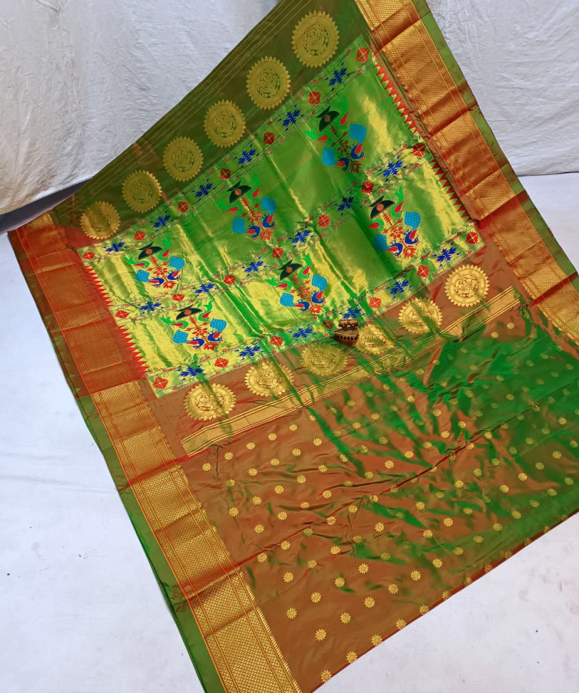 Image of Gadwal Pure Silk Saree