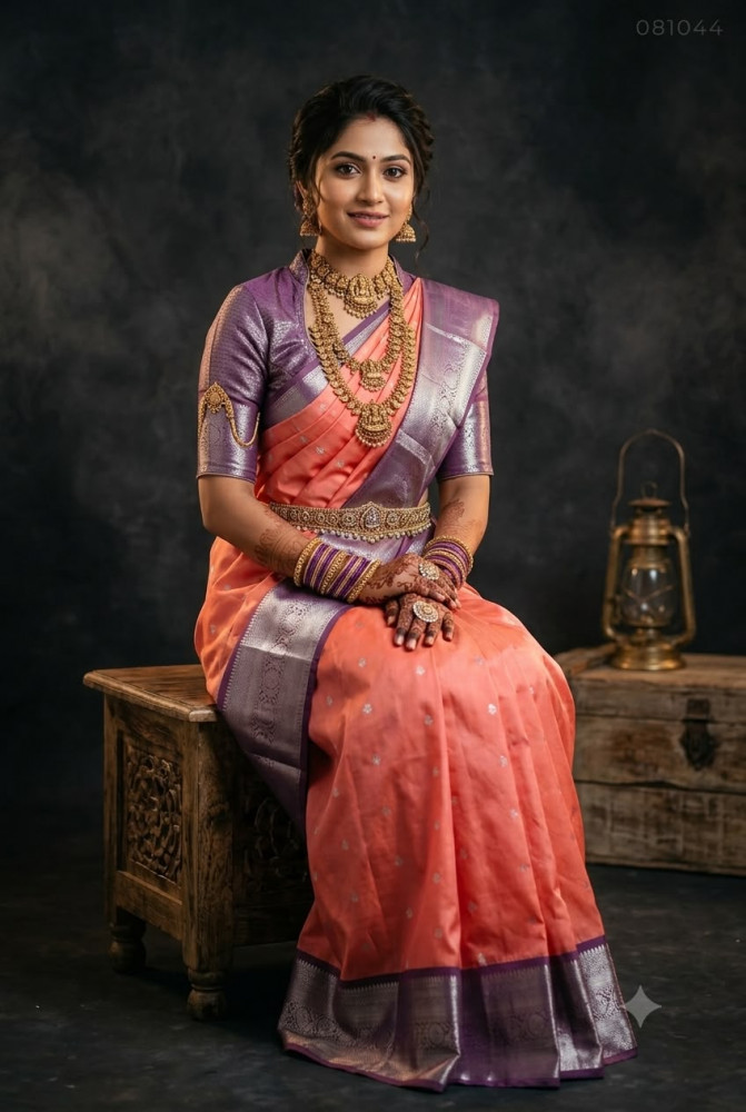 Image of Semi Gadwal Pattu Saree