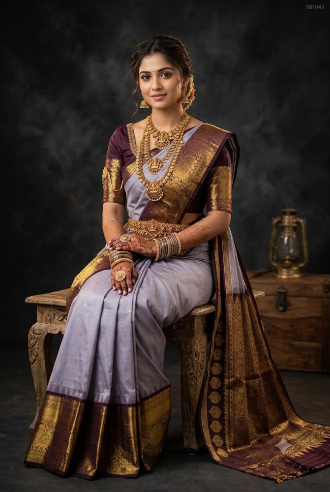 Image of Semi Gadwal Pattu Saree